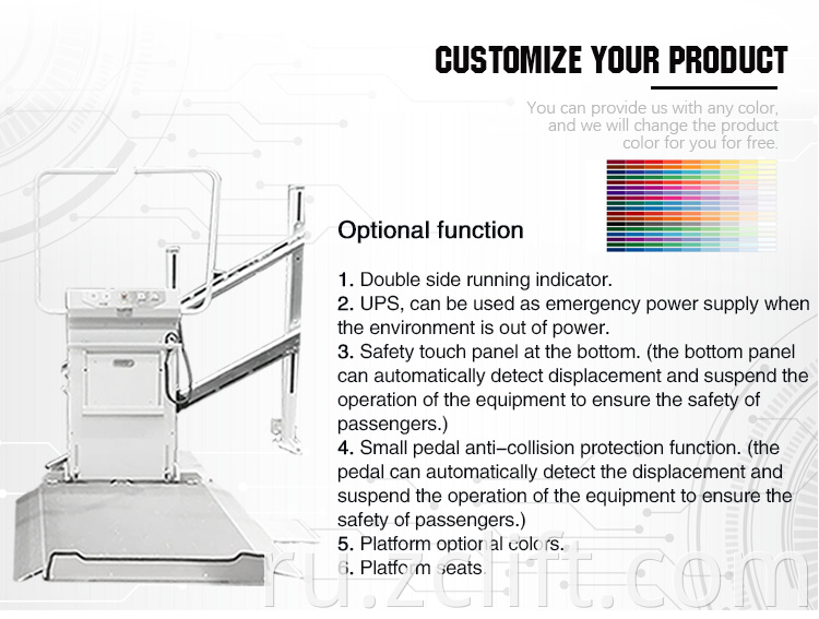 Inclined Wheelchair Lift